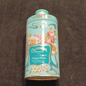 Vintage Trailing Arbutus Floral Perfumed Talc